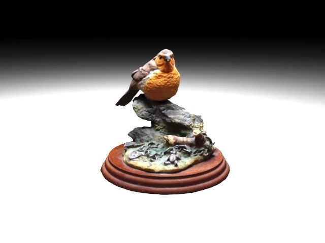 Robin Decoration 3D model_1
