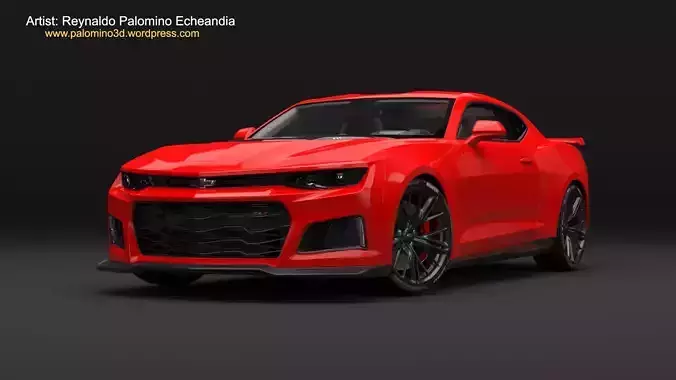 Chevrolet Camaro ZL1 2017 3D model