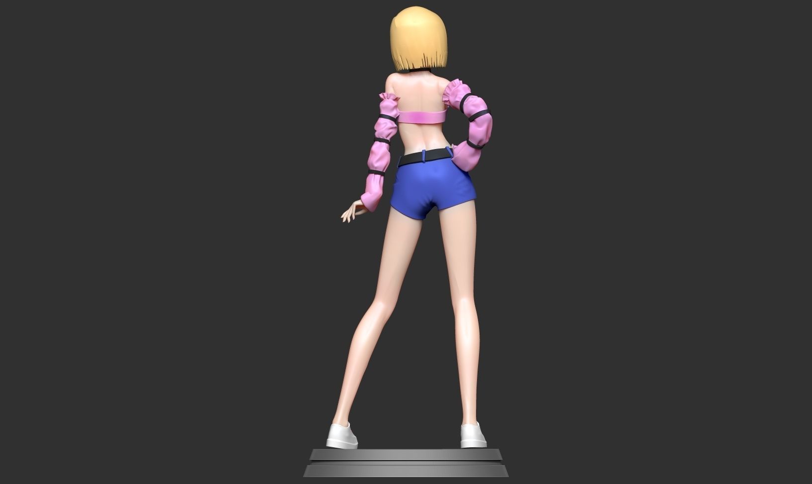 Android 18 - Dragon Ball Fanart 3D print model_18