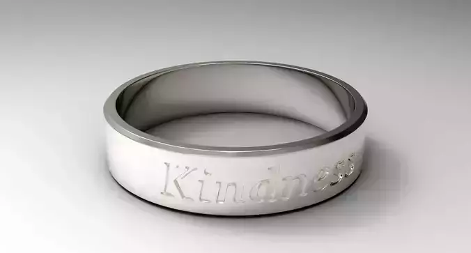 Kindness Ring Silver