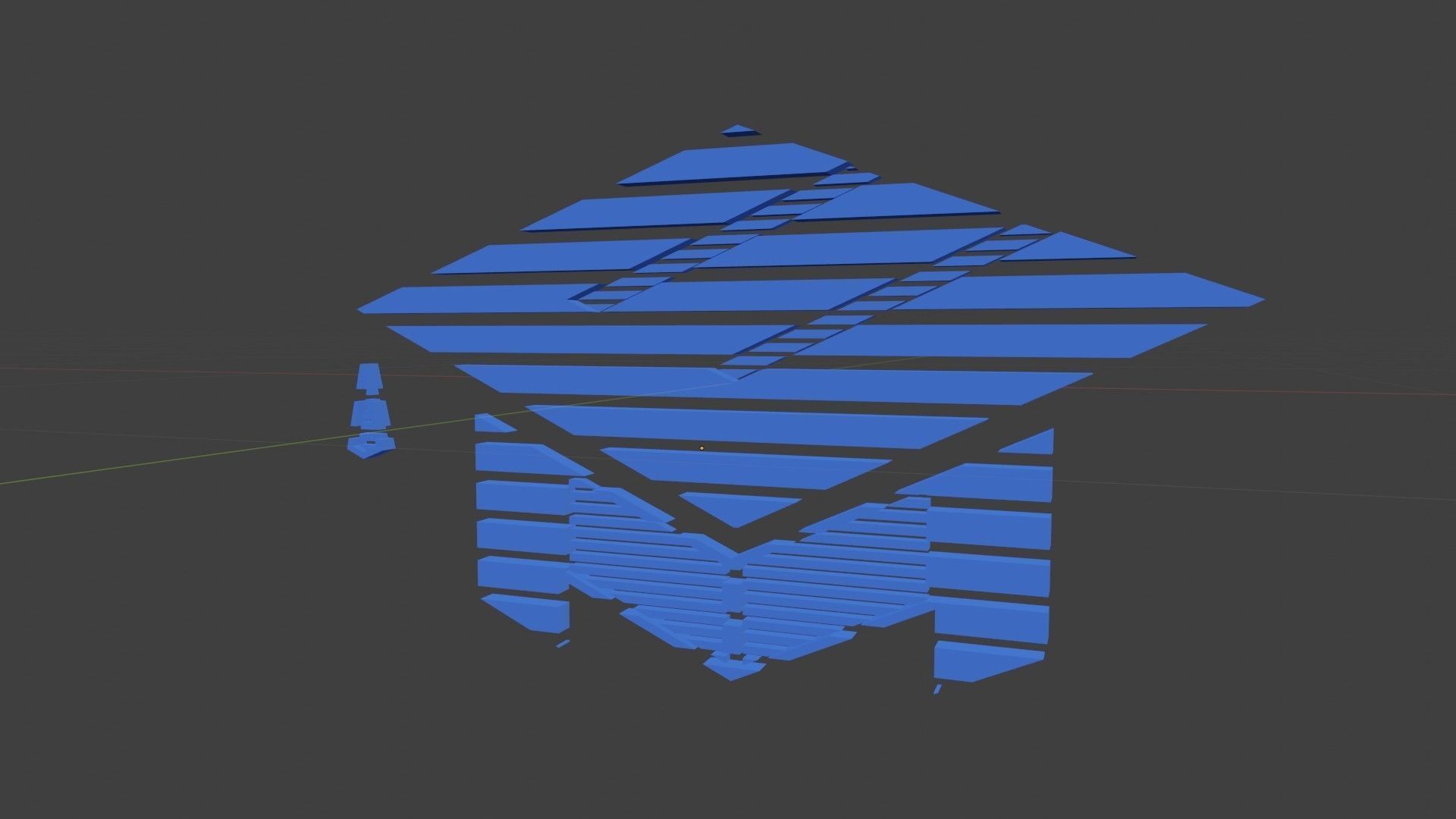 Poly Model Symbol 3D model Low poly Education symbol 2 VR / AR / low-poly | CGTrader
