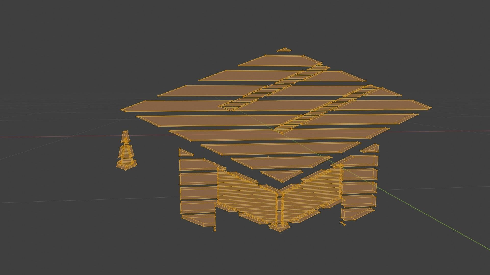 Poly Model Symbol 3D model Low poly Education symbol 2 VR / AR / low-poly | CGTrader