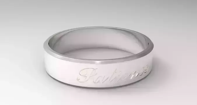 Patience Ring Silver