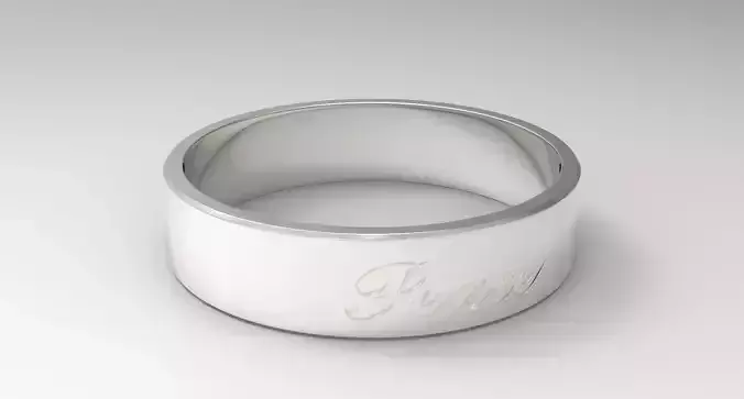Peace Ring Silver