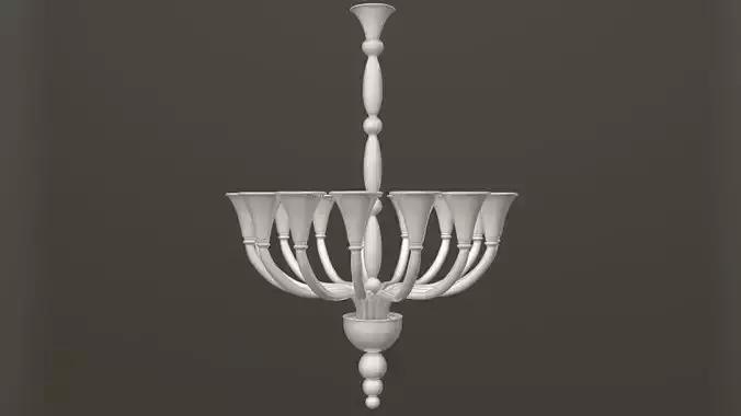 Chandelier 3D model