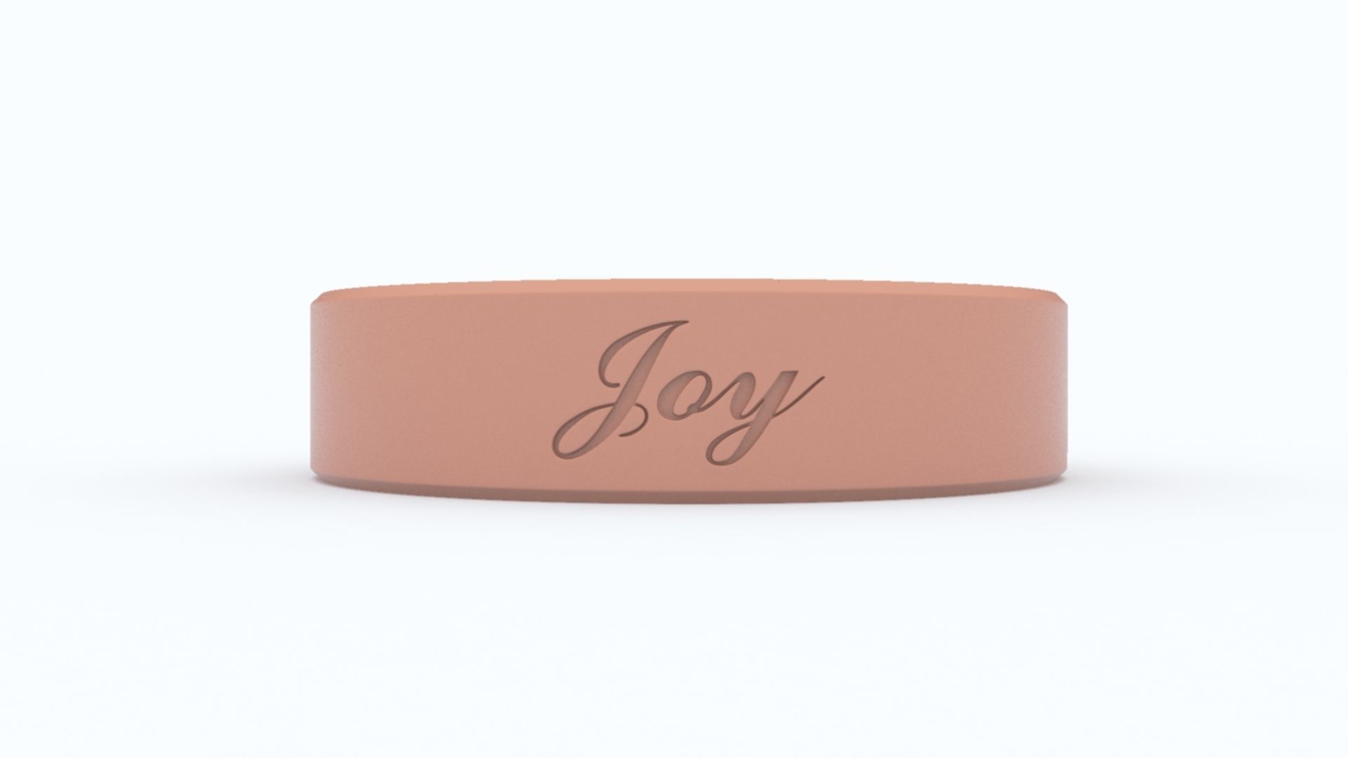 Joy Ring Silver 3D print model_5
