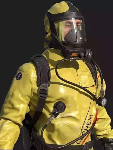  Hazmat Men 3D model