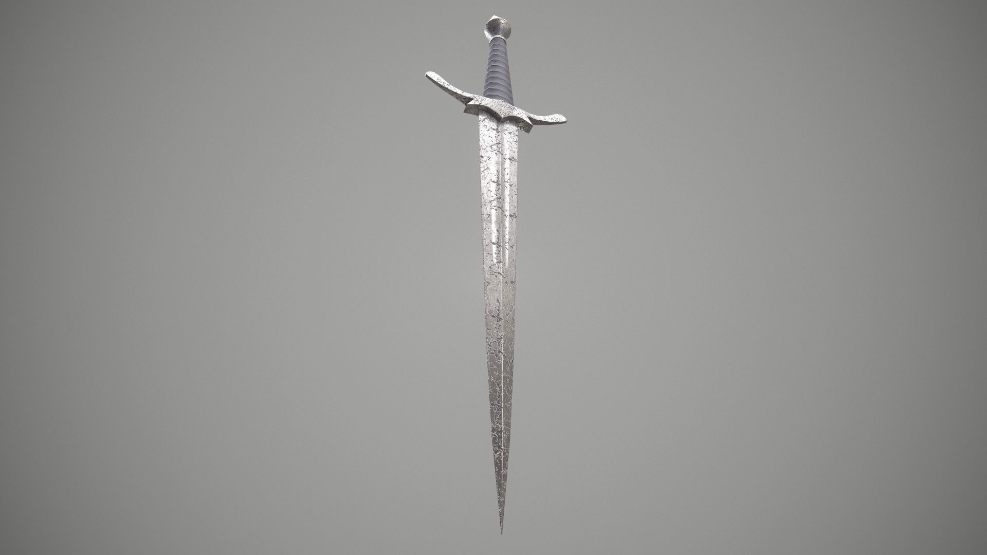 Morgul knife from The Lord of The Rings Movie Low-poly 3D model_12