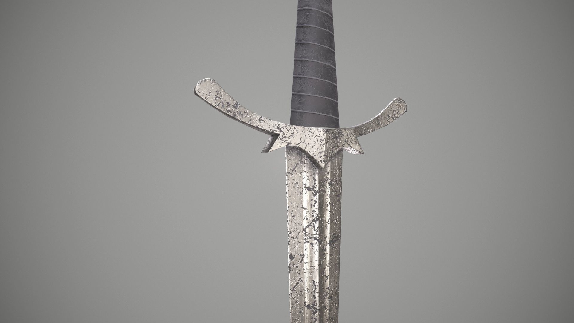 Morgul knife from The Lord of The Rings Movie Low-poly 3D model_8