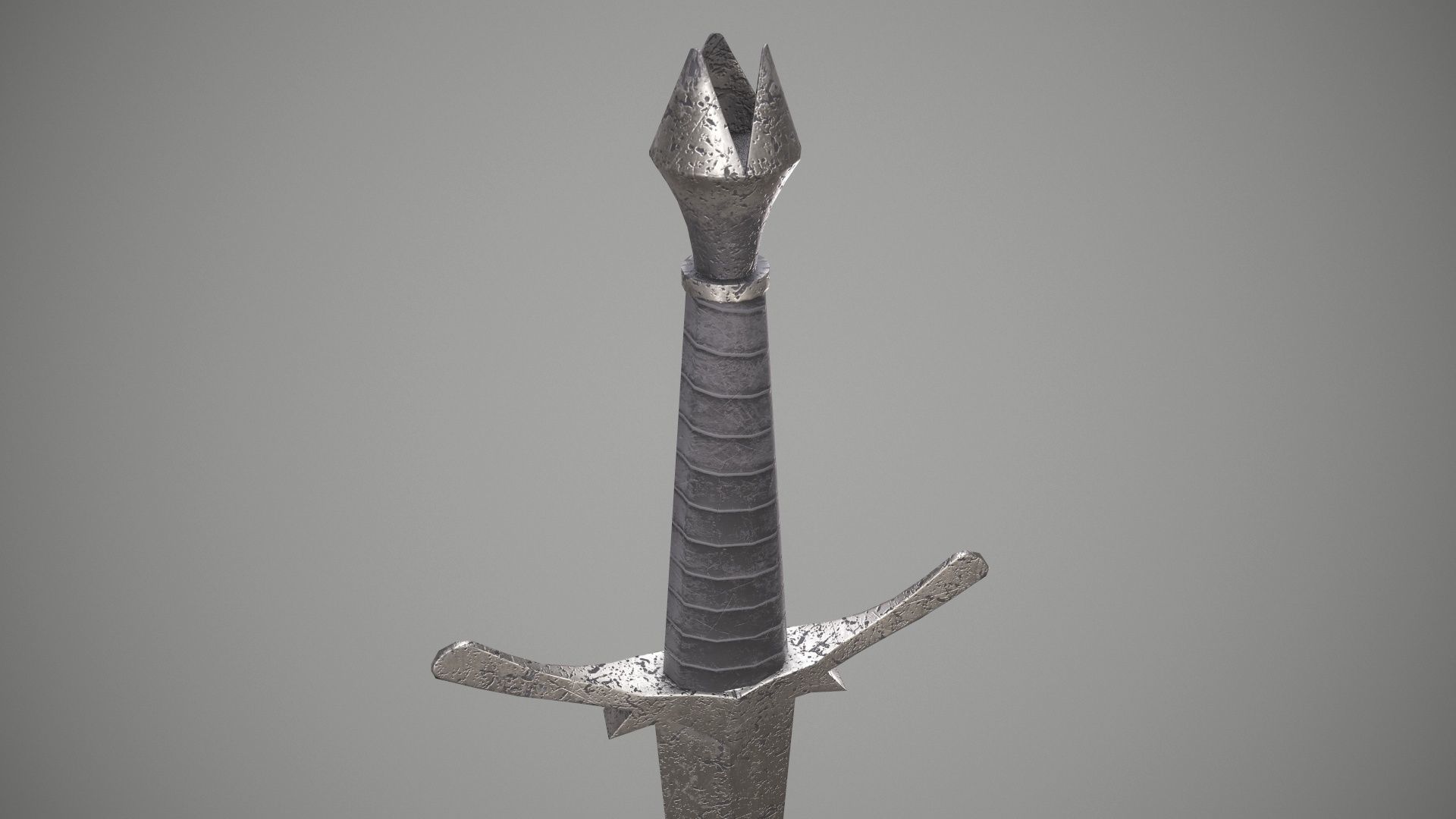 Morgul knife from The Lord of The Rings Movie Low-poly 3D model_4
