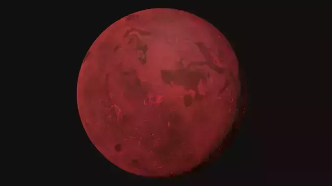 Lava Planet - Up to 8K 3D model