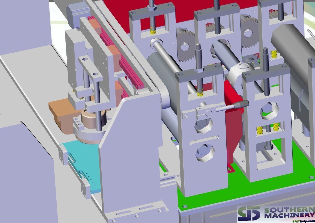 How KN95 mask automatic production line for fighting COVID-19 3D model_6