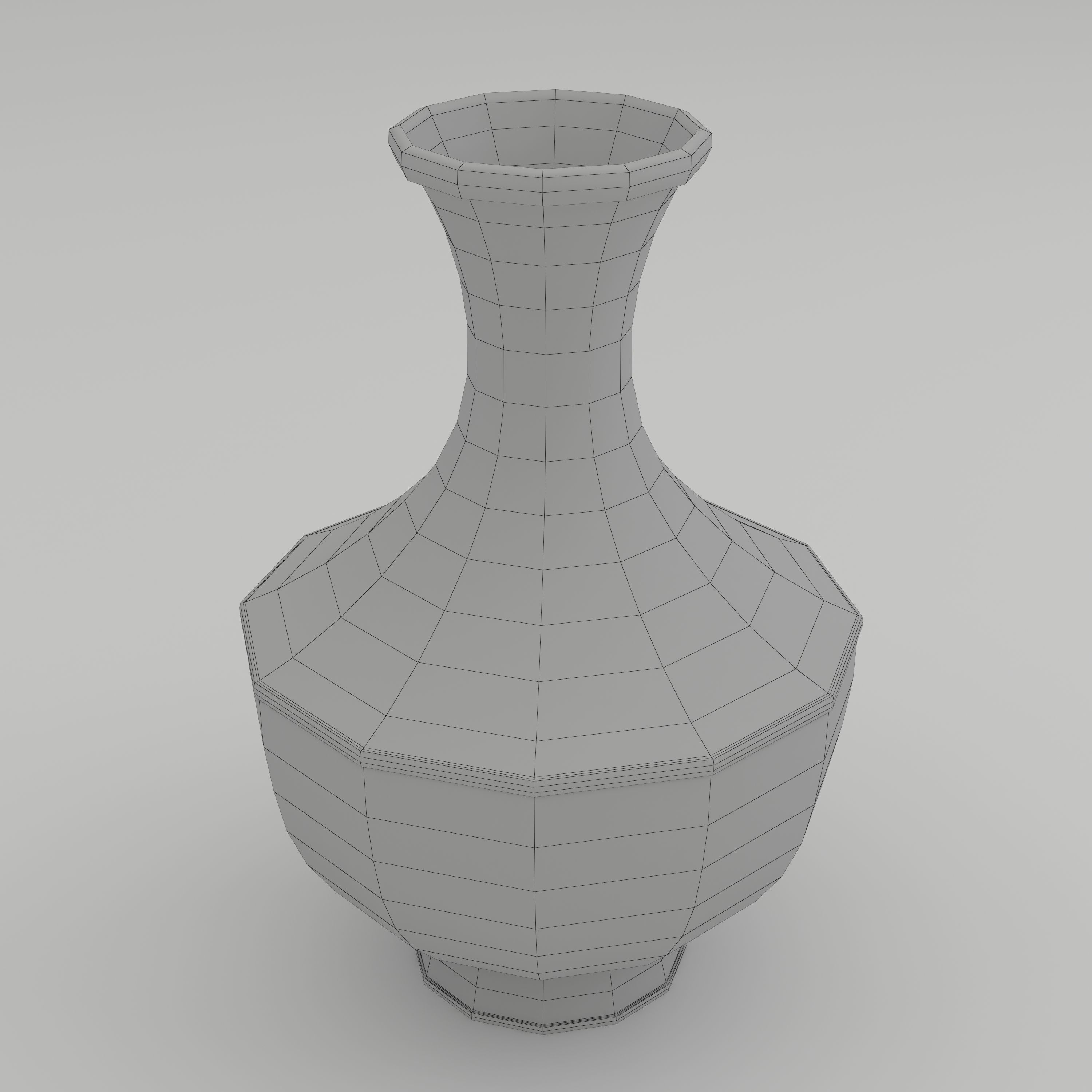 Vase 05 3D model_2