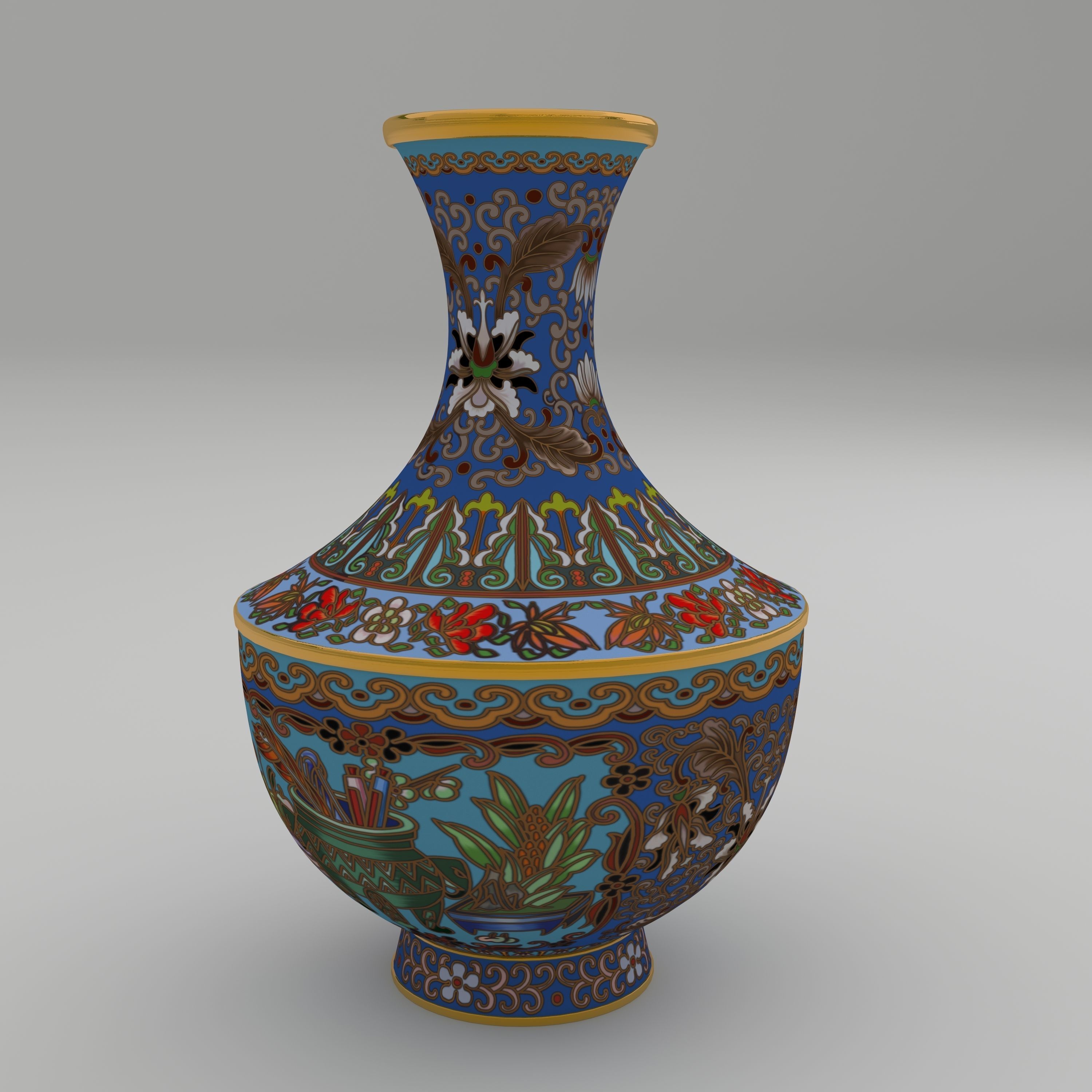Vase 05 3D model_3