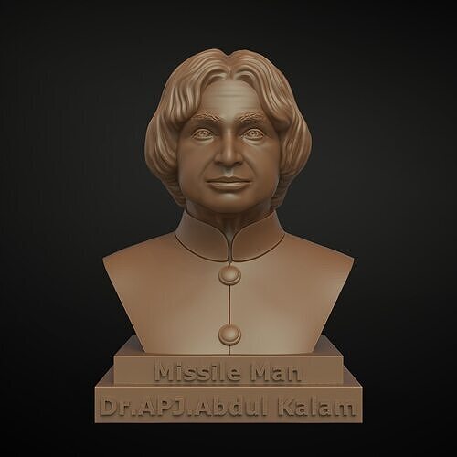 Abdul Kalam - 3D Model 3D print model