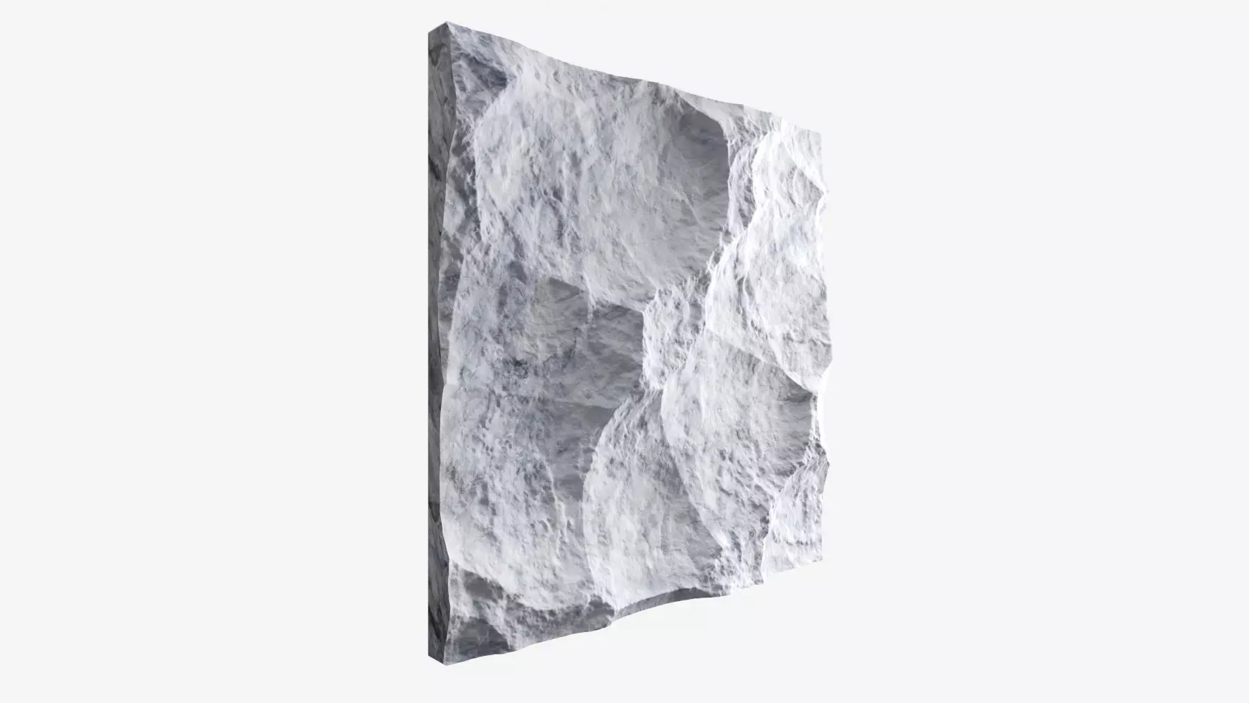 216-RockPanel rock on wall 3D model