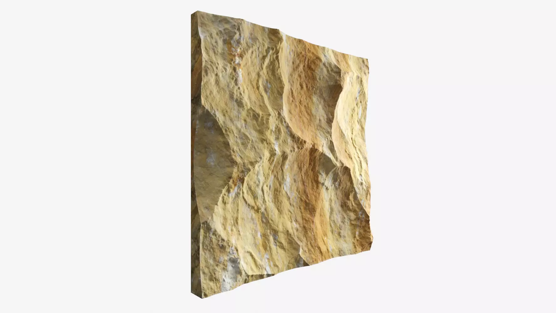 221-RockPanel sandstone wall art 3D model