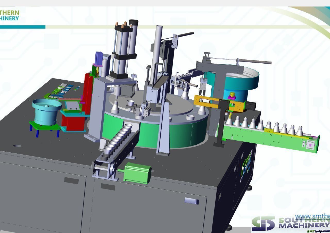 USD50K can build one LED Bulb production assembly line 3D model_10