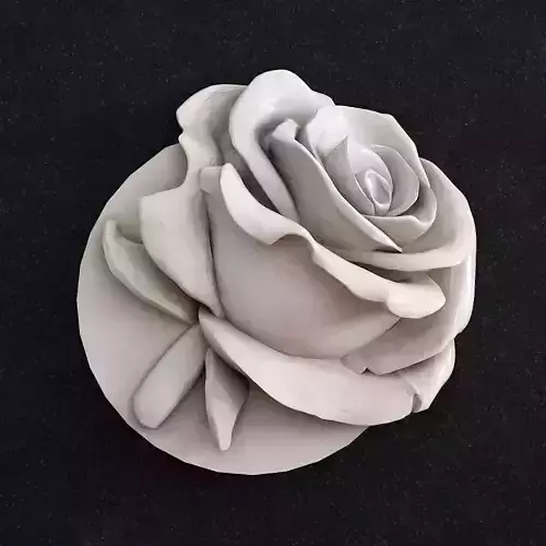 Jewelry pendant Rose flower