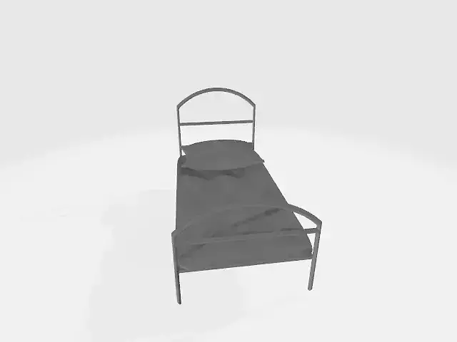Jail bed  3D model