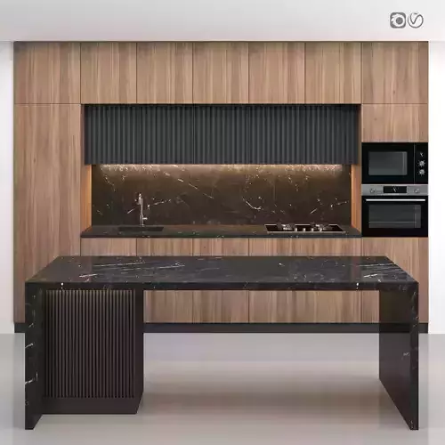 Modern kitchen with island 07