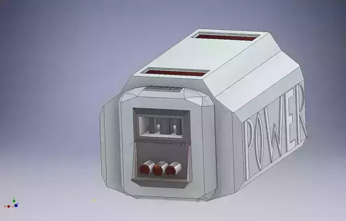 Space Engineers Battery Cell  3D print model