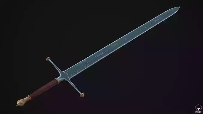 Sword Ice of House Stark - Game of thrones - 3D Model