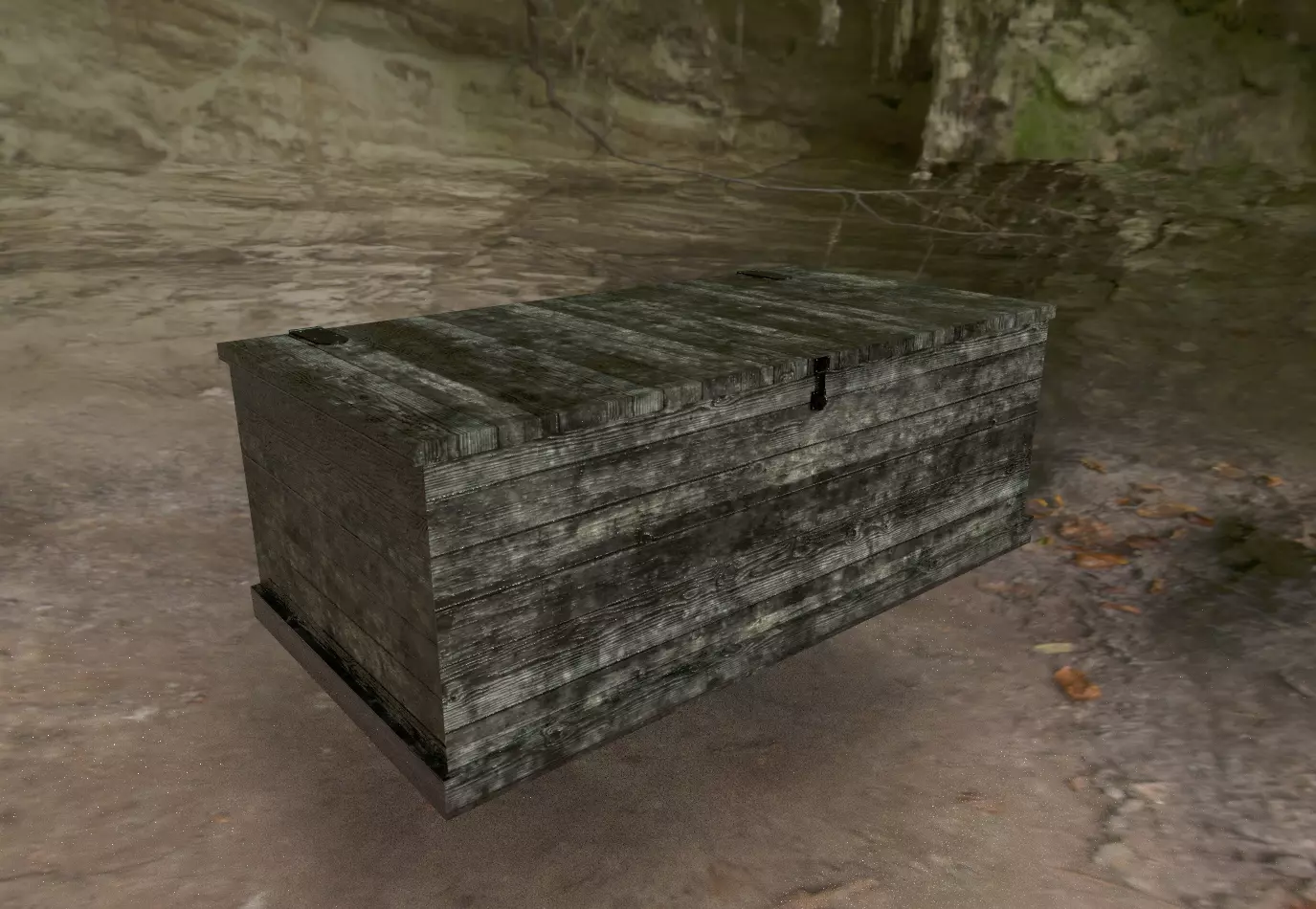 Generic Chest Low-poly 3D model