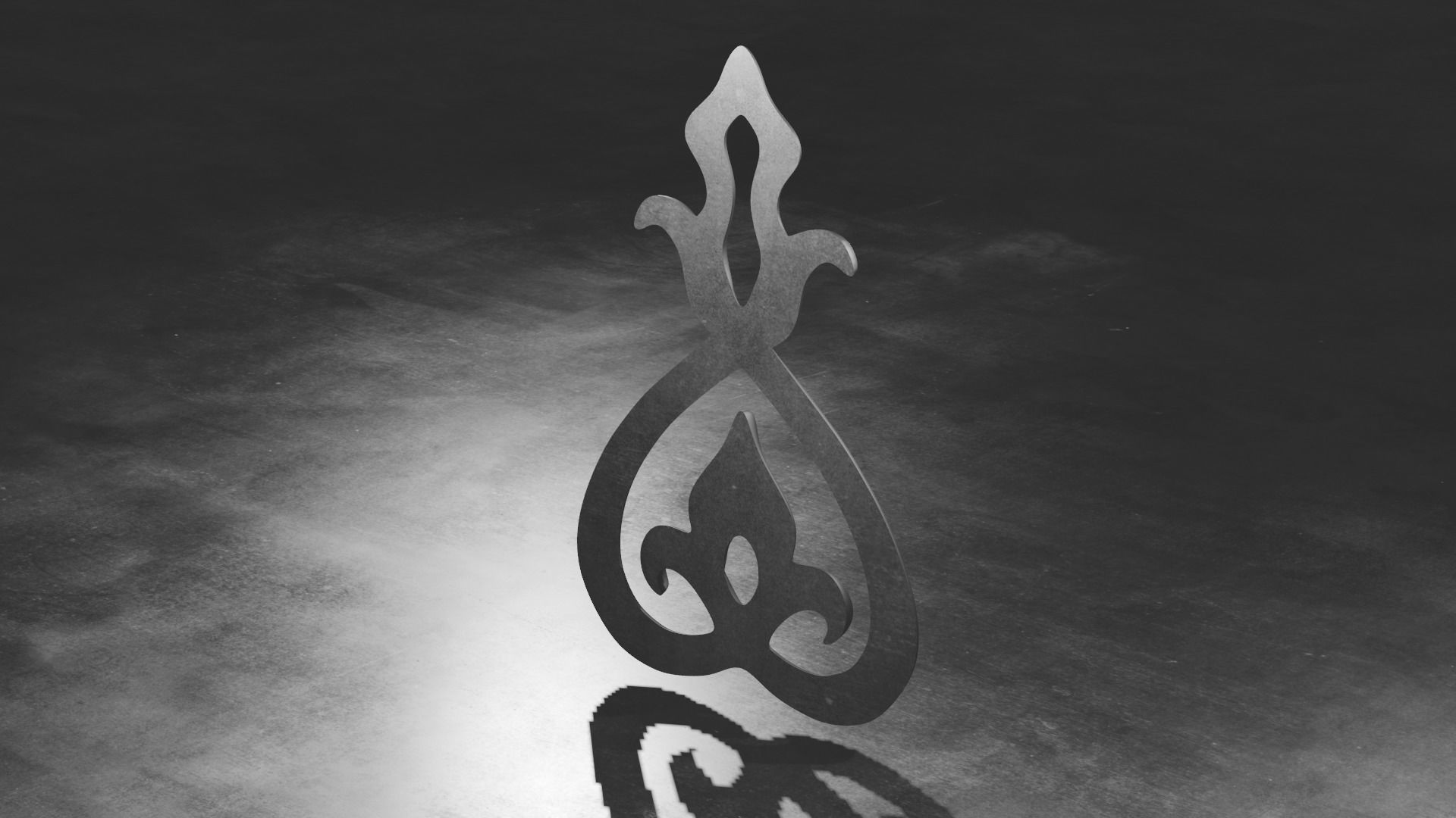 wood carving Decor 3D print model_3