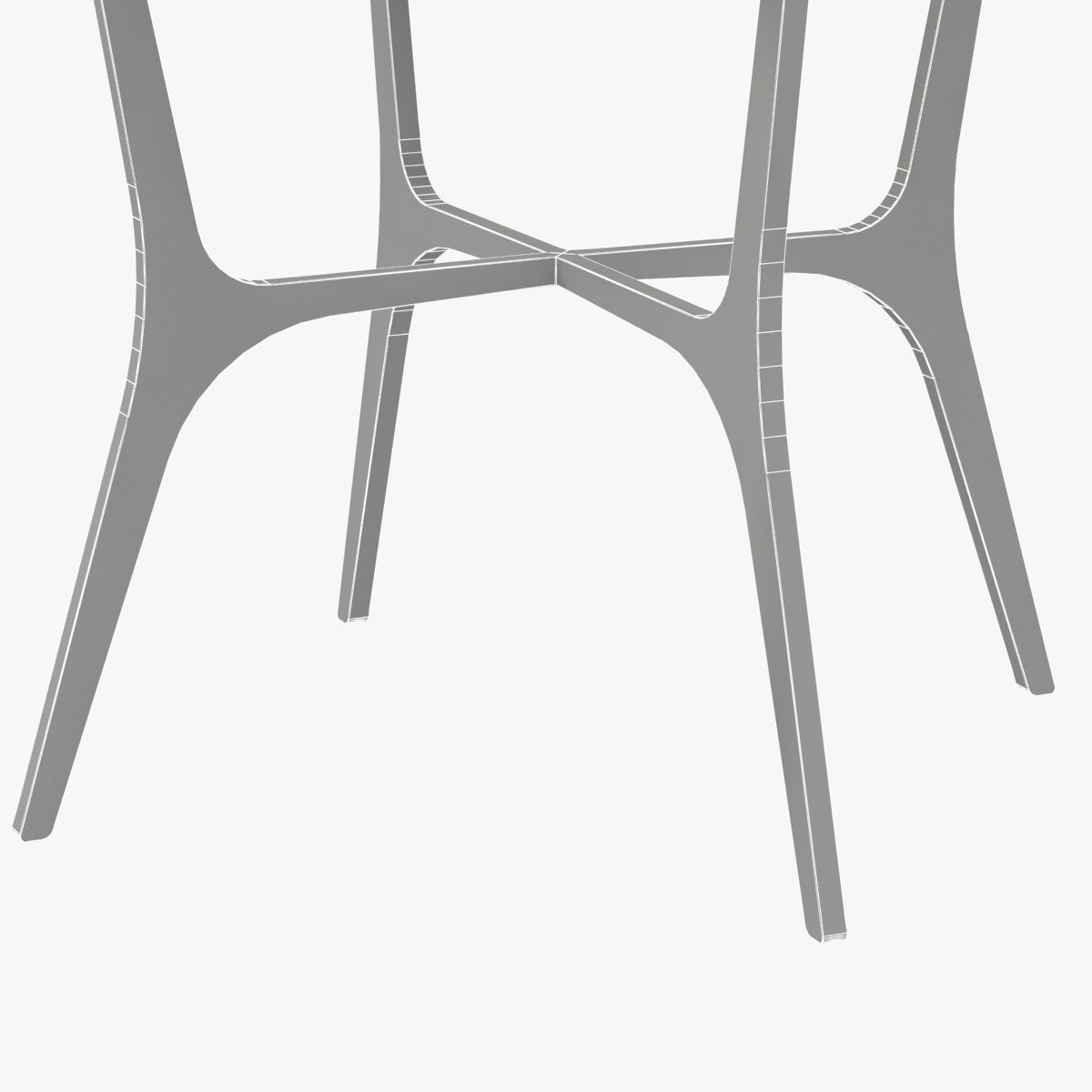 Chloe drink table by holly hunt 3D model_3