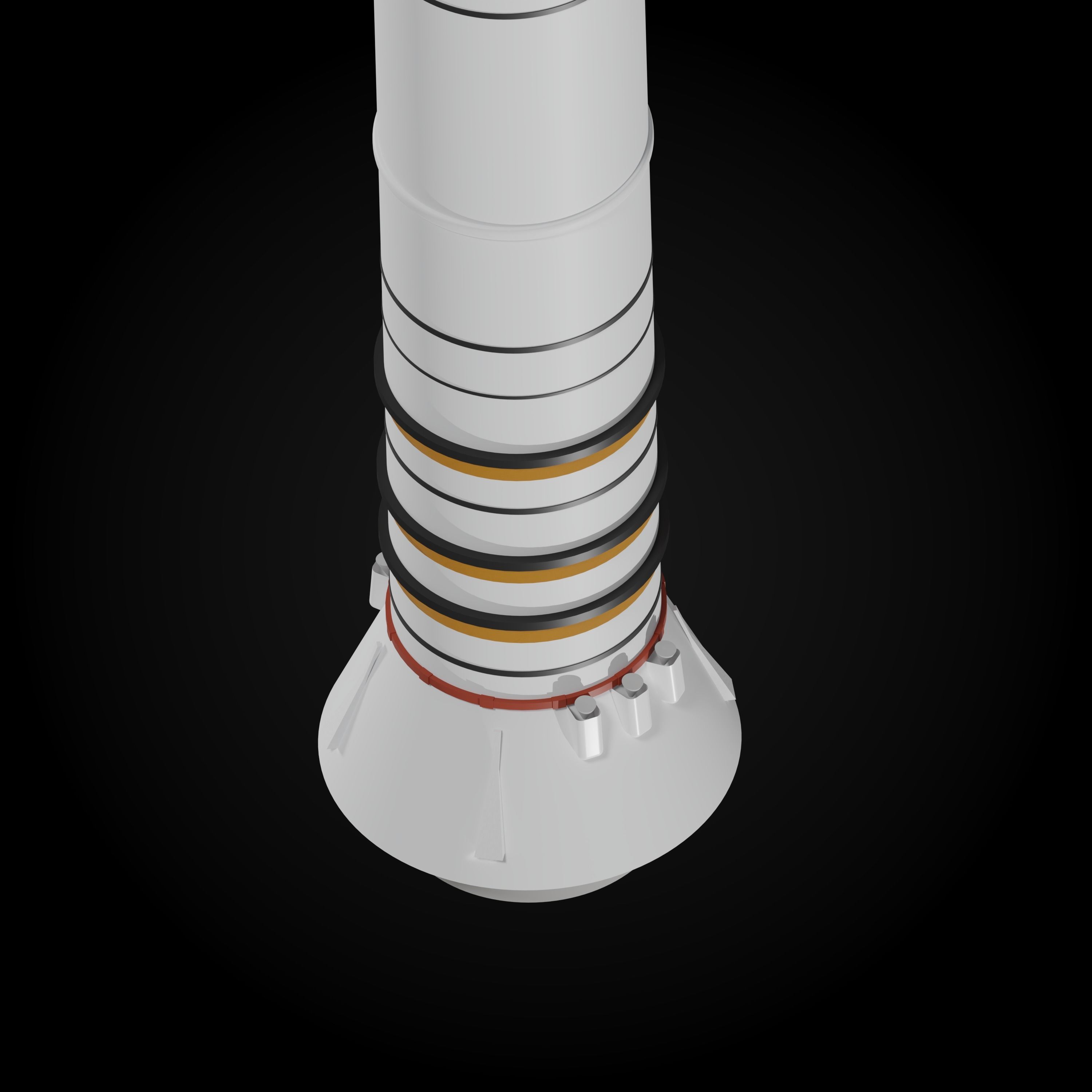 Ares I rocket 3D model_4
