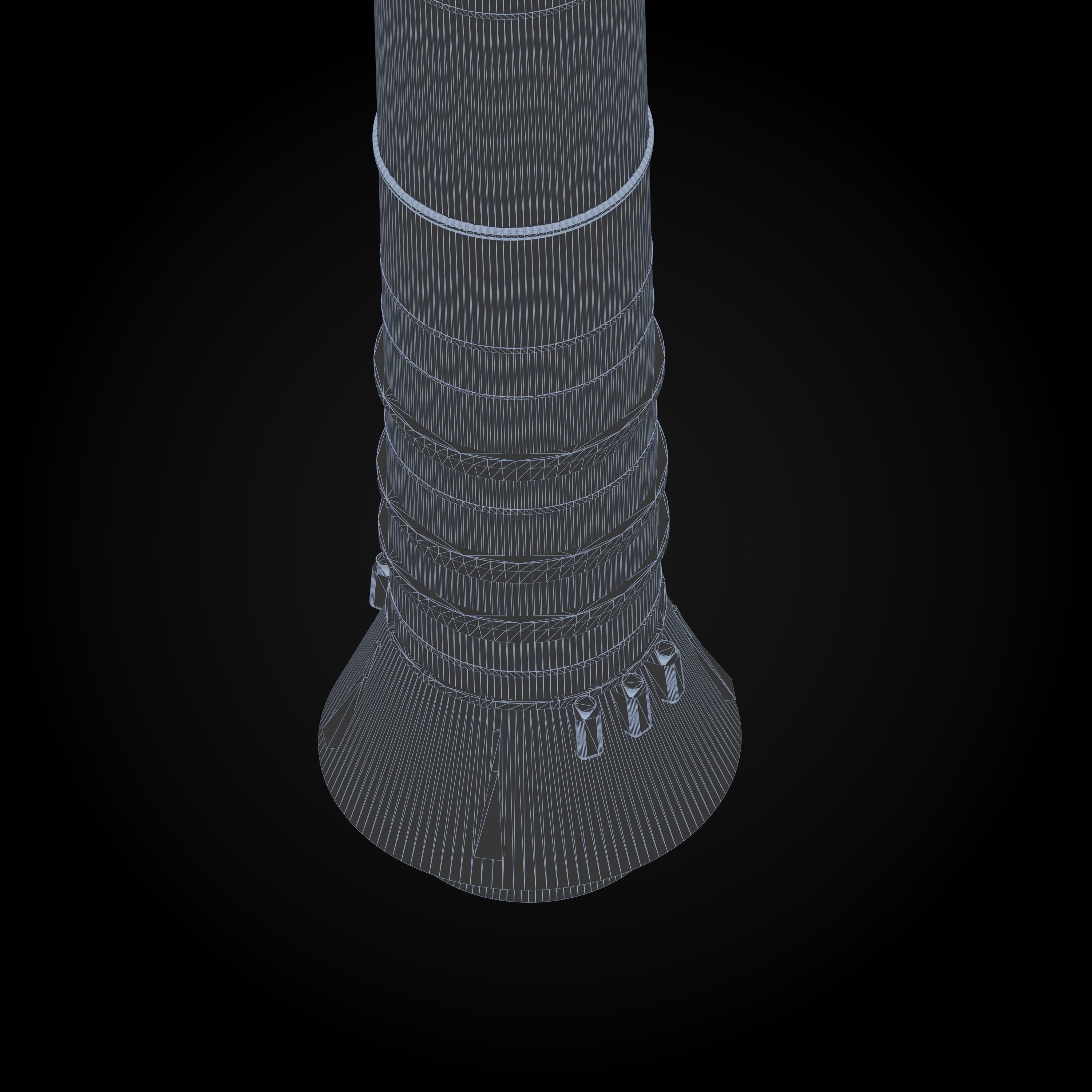 Ares I rocket 3D model_13
