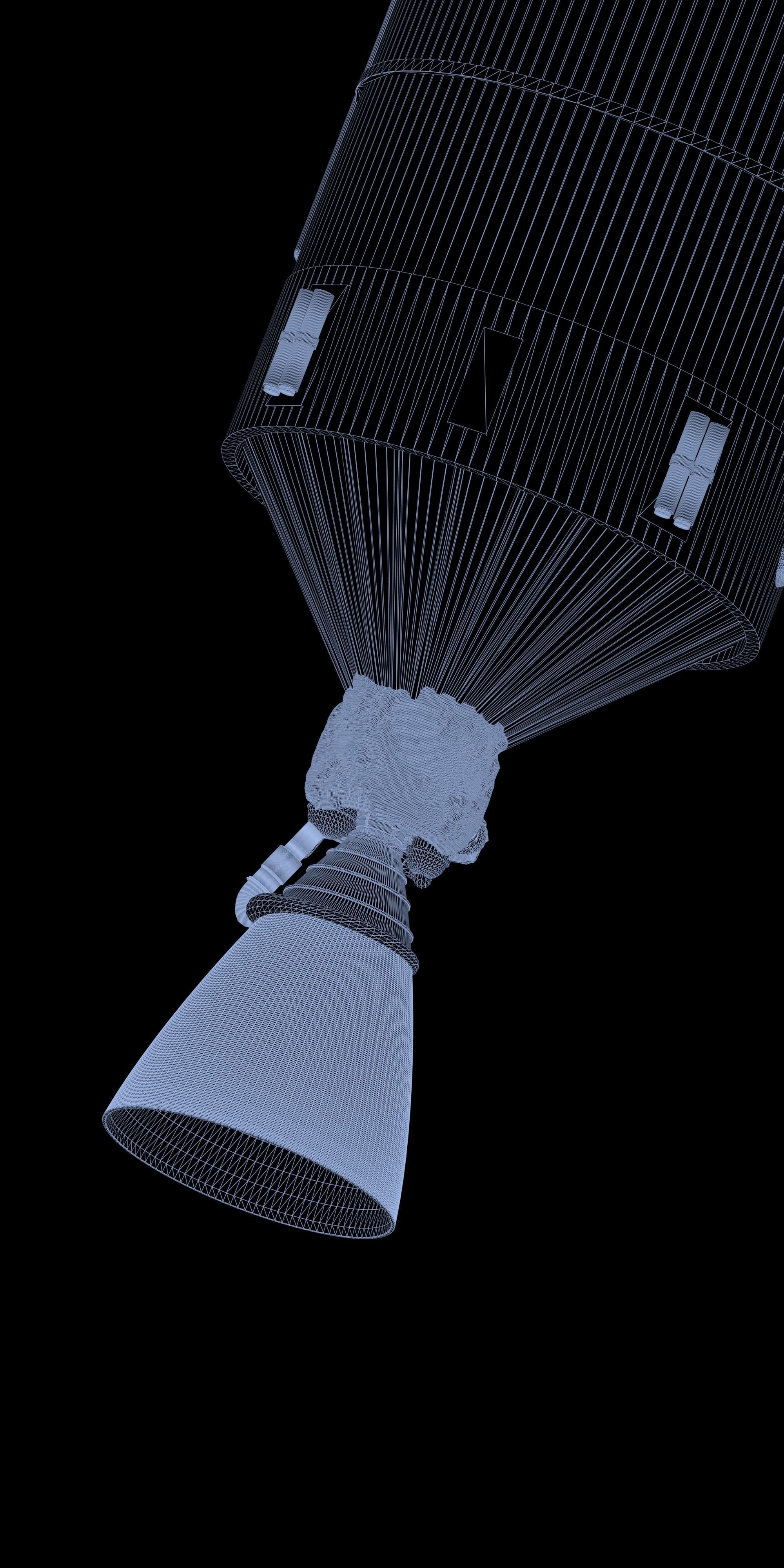 Ares I rocket 3D model_7