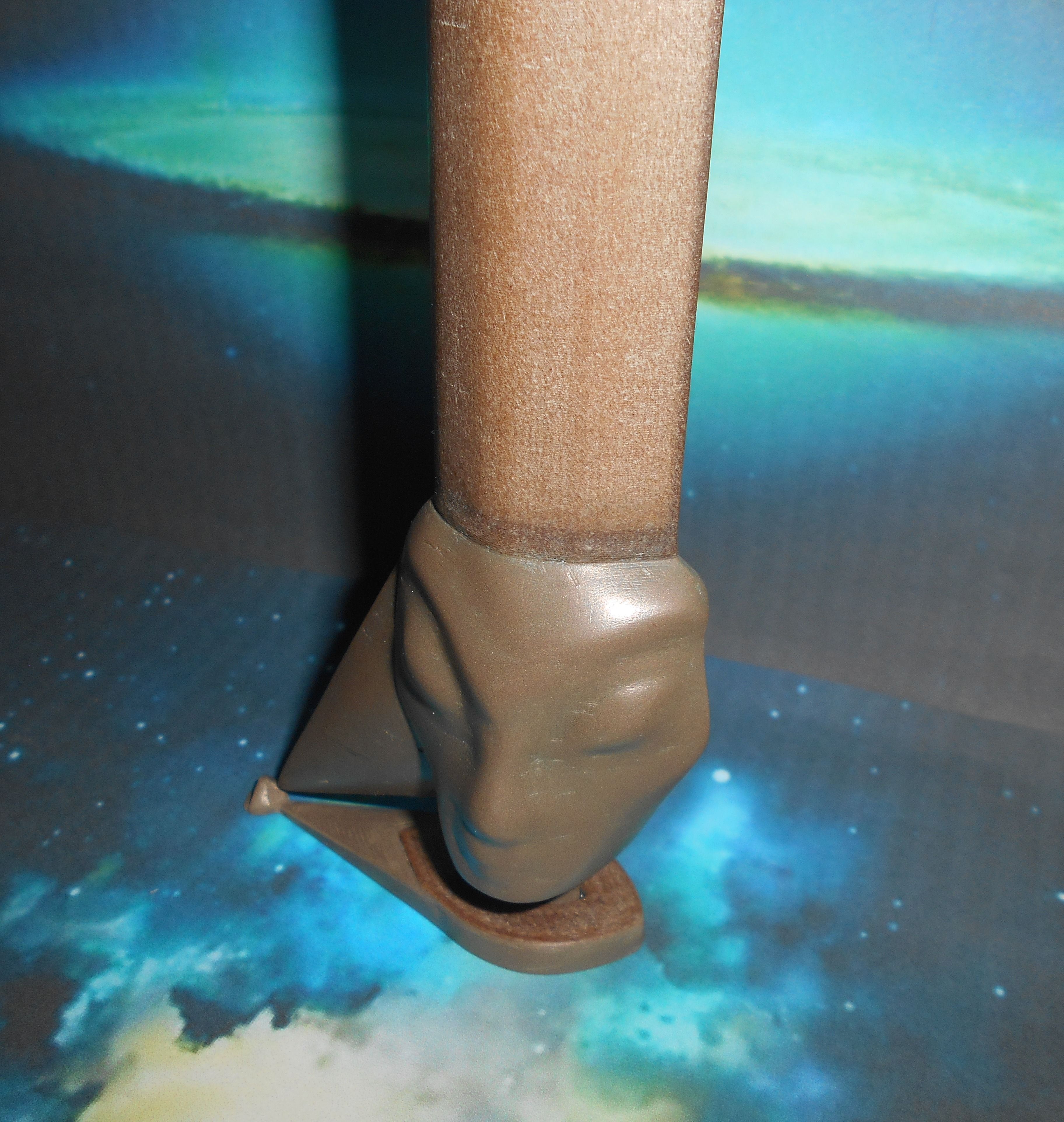 X vase egyptian head in shape of candle 3D print model_1