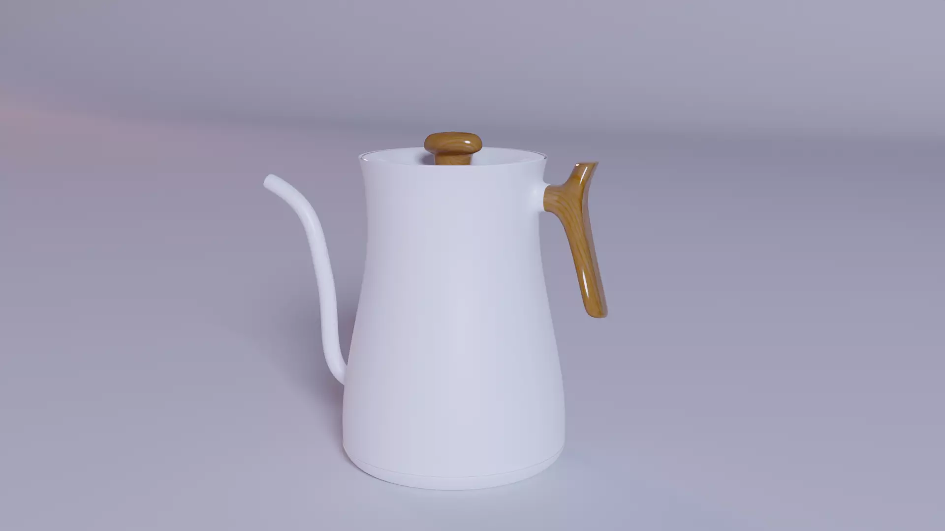 Coffee Kettle and a cup Free low-poly 3D model