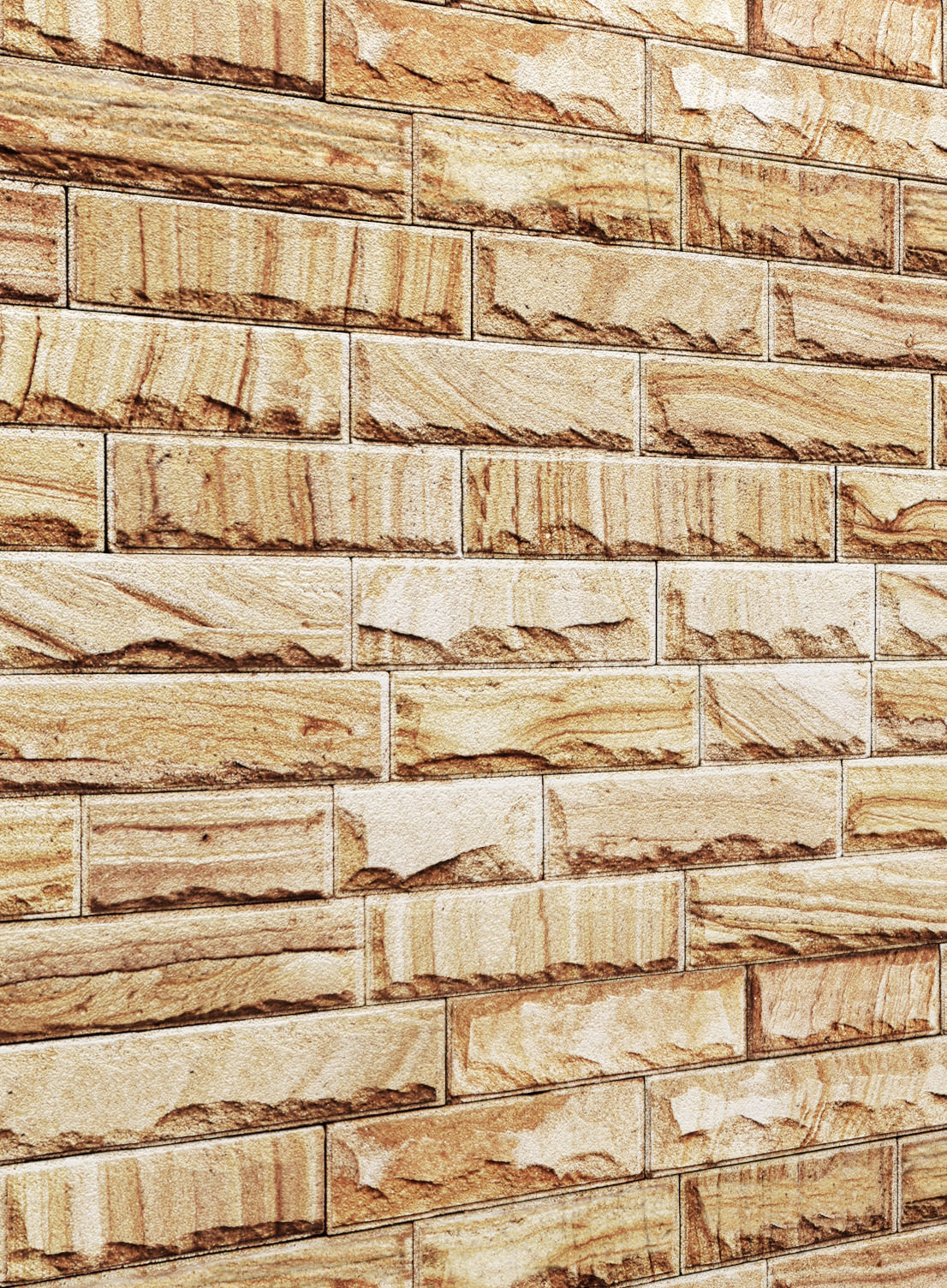 Stone Wall 3D model_1