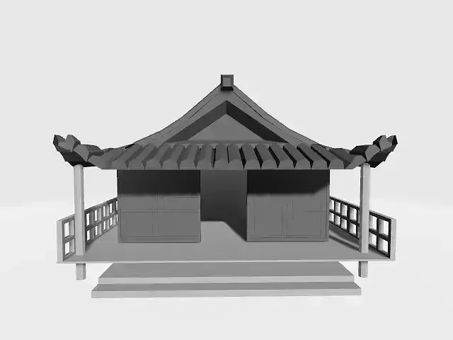 Japanese traditional house 