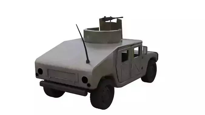 Humvee military vehicle