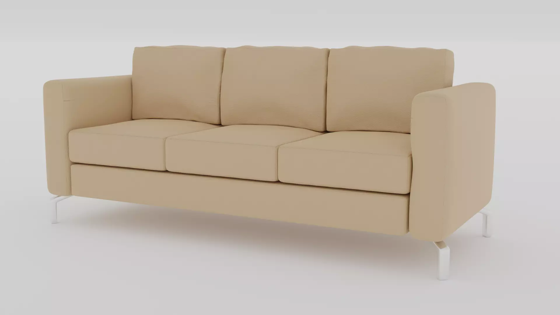 Realistic comtemporary Style Interior Living Room Blender Cycles 3D model