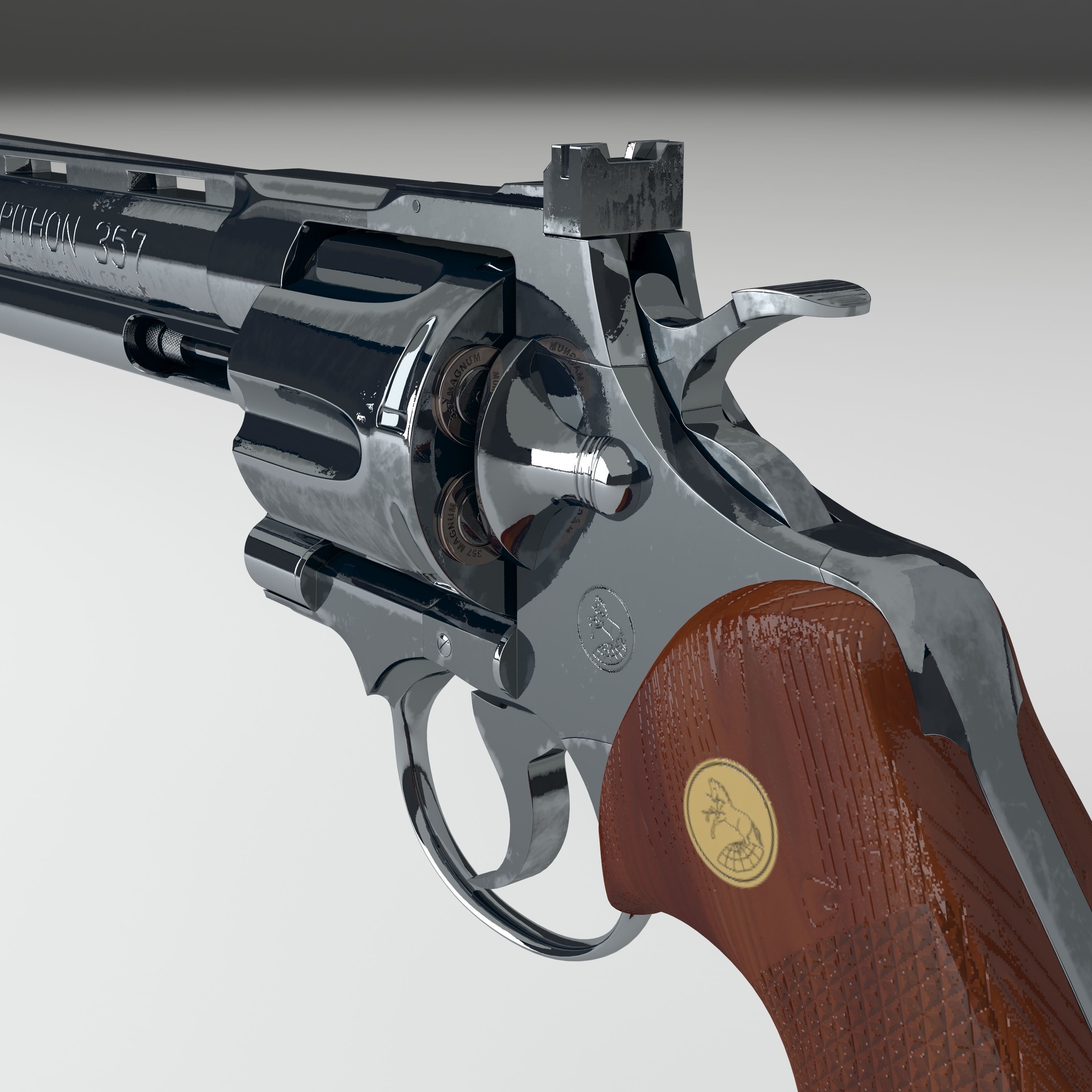 Revolver 3D model_12