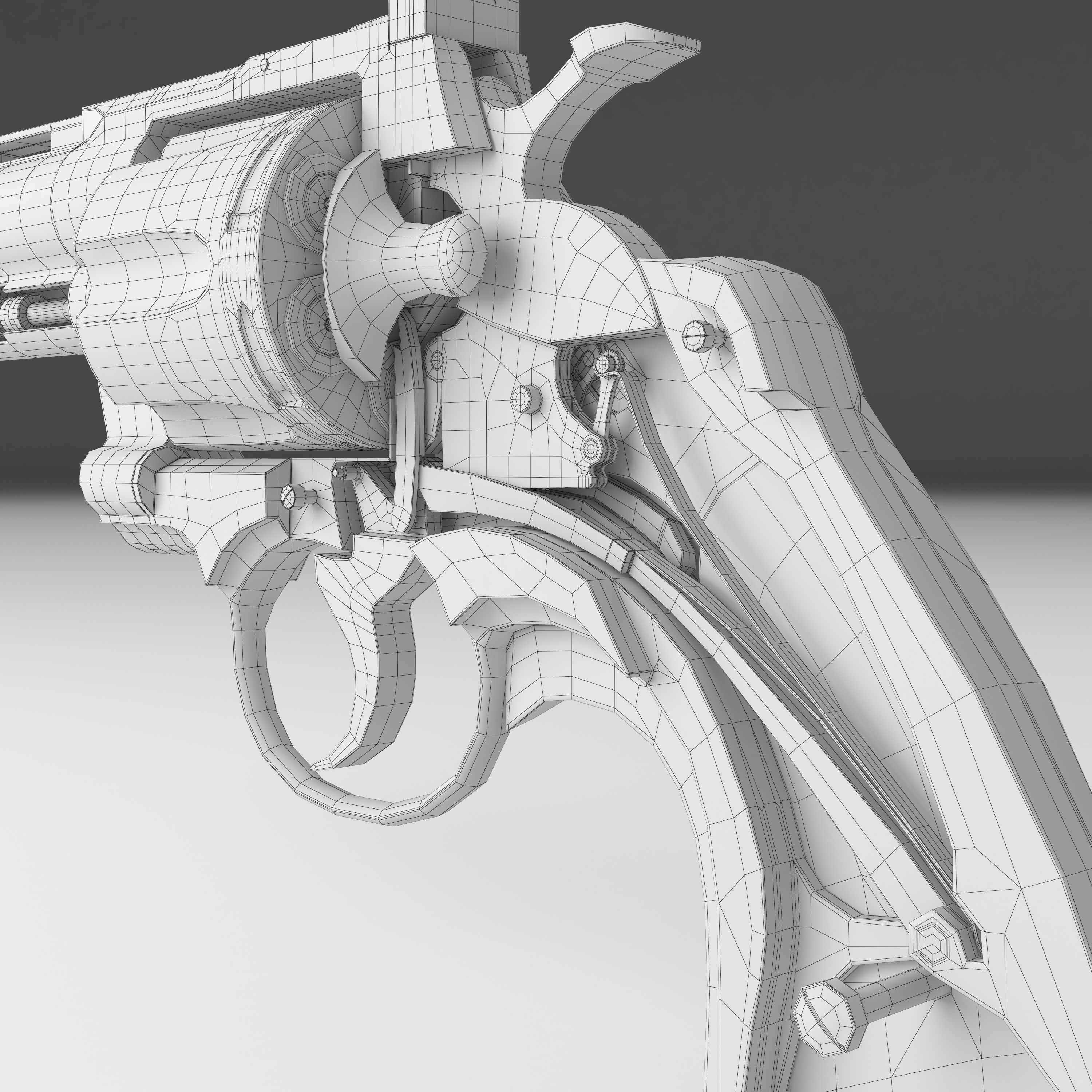Revolver 3D model_23