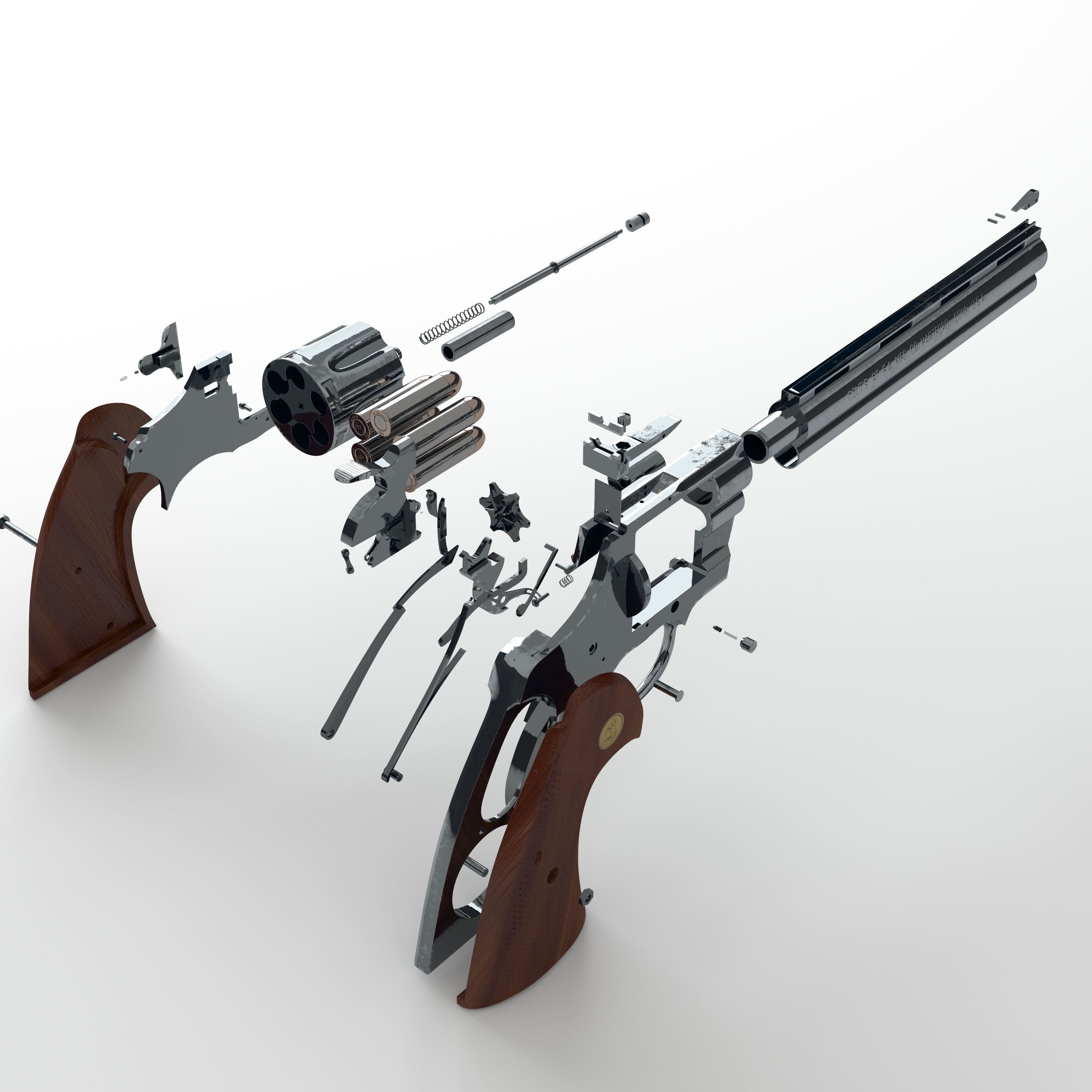 Revolver 3D model_18