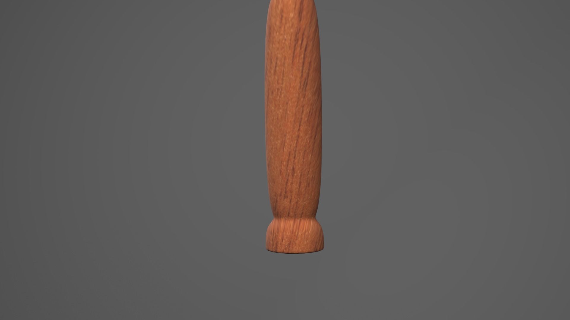 Sickle Weapon Low-poly 3D model_2