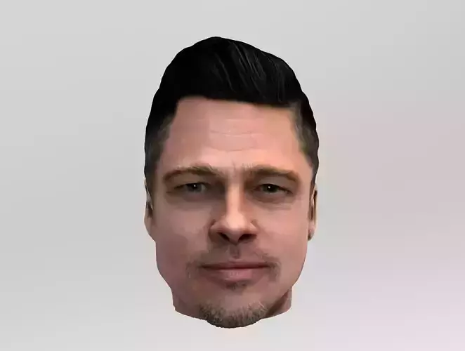 Brad Pitt 3D model