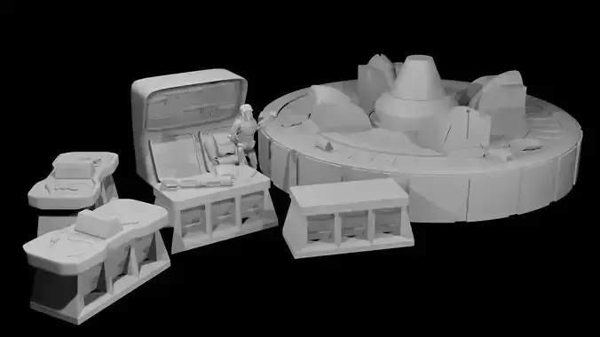 Armoury Room Pack 3D print model