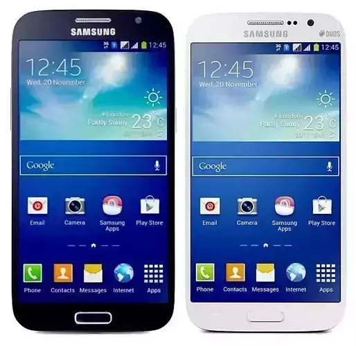 Samsung Galaxy Grand 2 black and white 3D model