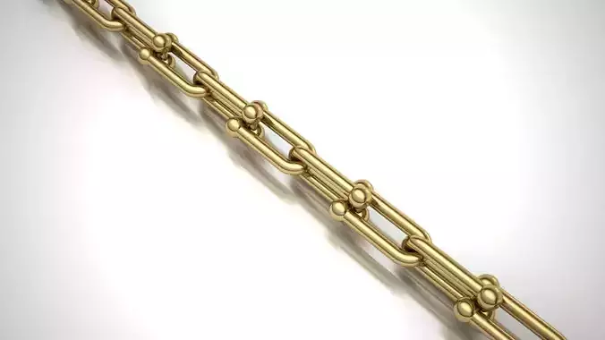 tiffany link bracelet  chain