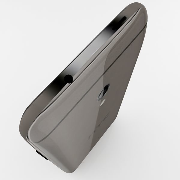 HTC Desire 700 dual sim black 3D model_8