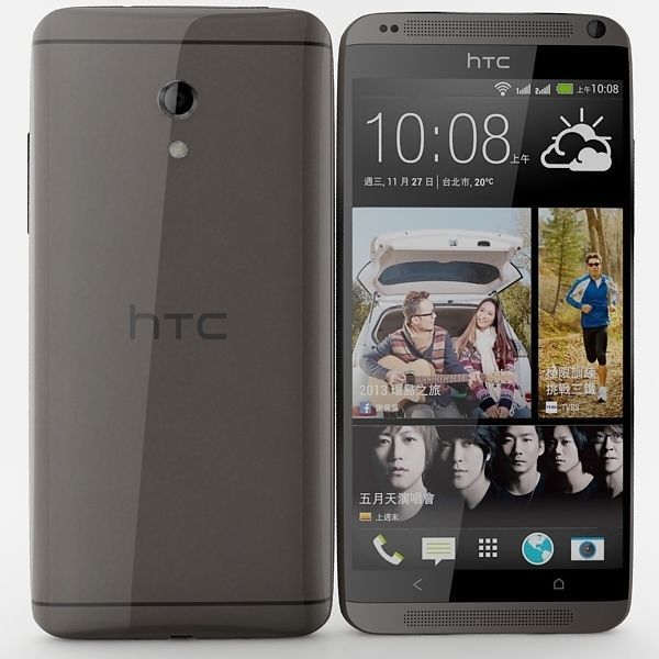 HTC Desire 700 dual sim black 3D model_1