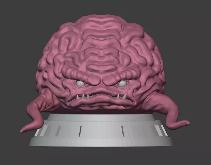 Krang TMNT 3D print model_0